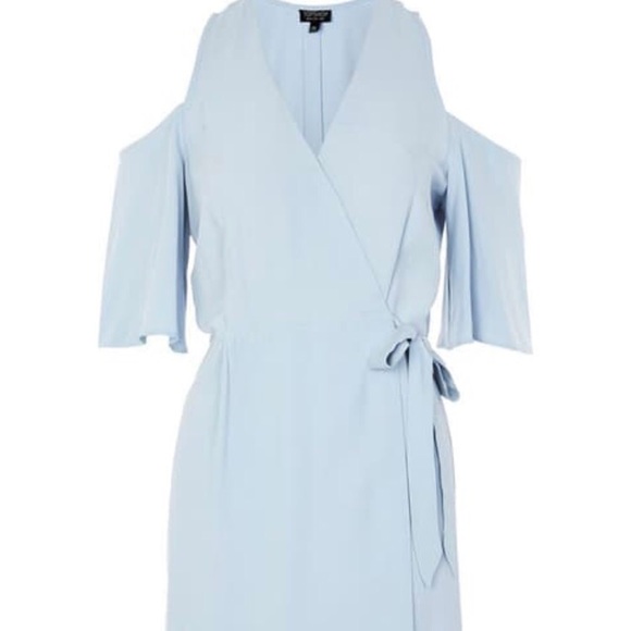 Topshop Wrap Midi Dress - Picture 3 of 8